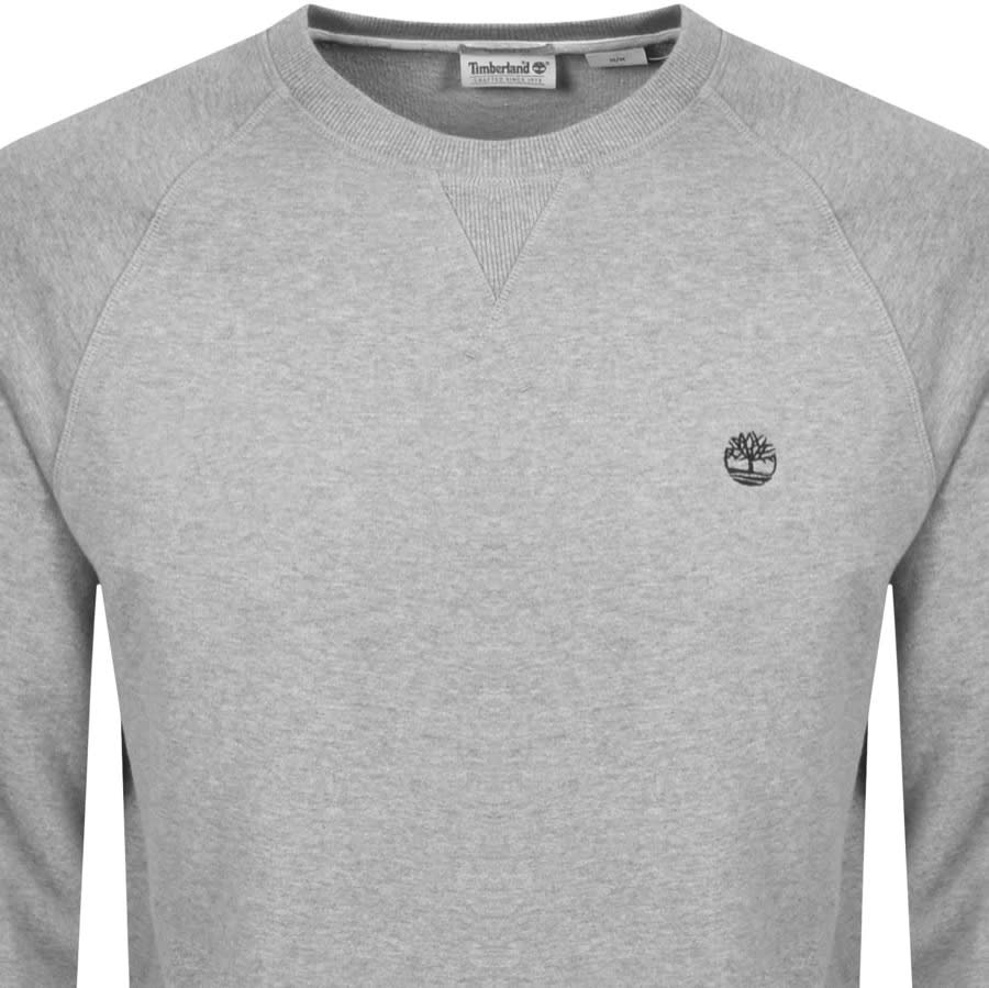 Alternative Image for ProductTimberland Crew Neck Logo Sweatshirt Grey2